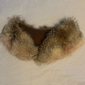 Vintage fox stole shawl